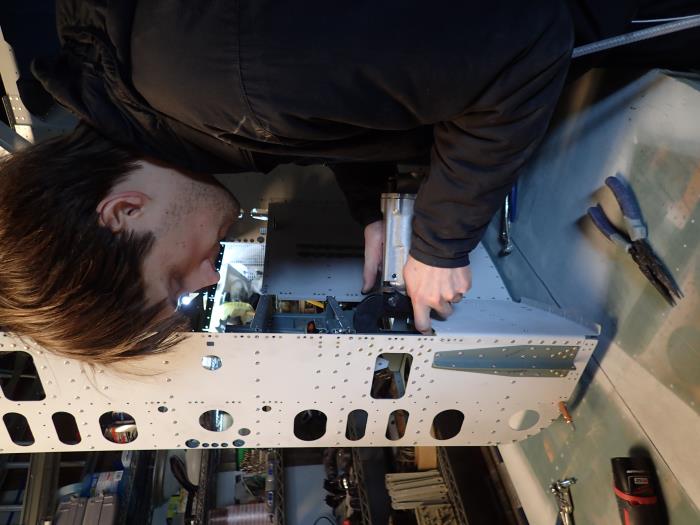 Front Fuselage Floor Assembly